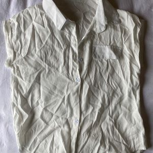 White linen shirt. Never worn!